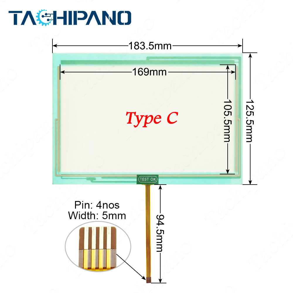 4PP420.0571-K28 for Touch Screen Panel Glass 4PP420-0571-K28
