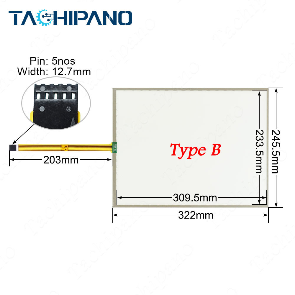 4PP420.1505-K10 for Touch Screen Panel Glass 4PP420-1505-K10