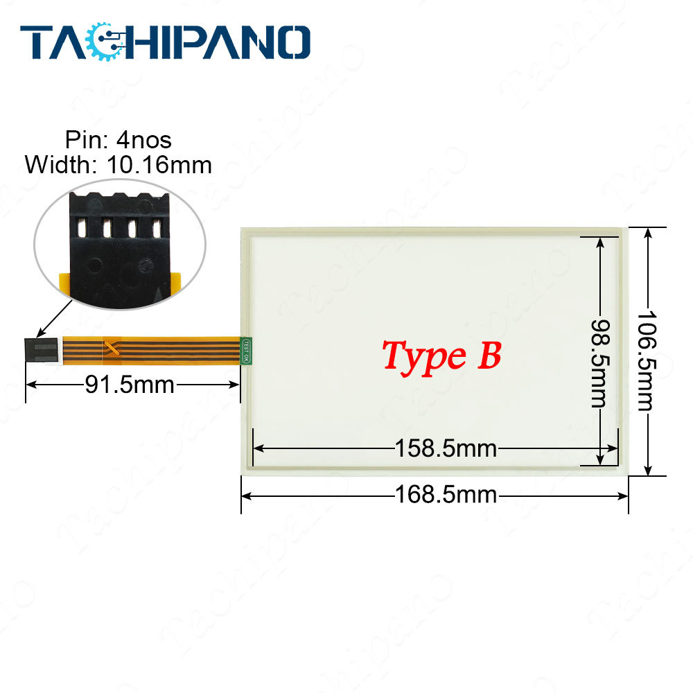 5PP520.0702-00 for Touch Screen Panel Glass 5PP520-0702-00