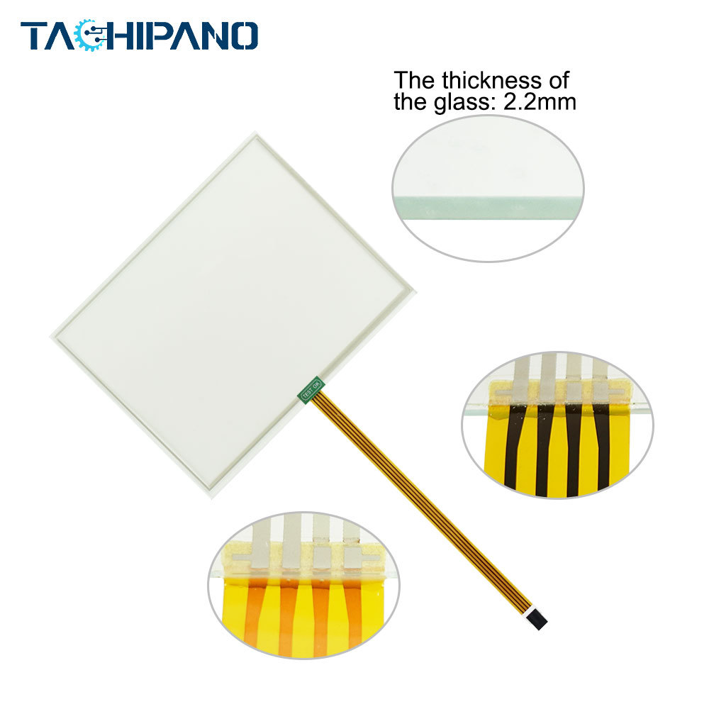 4PP280.1043-K02 for Touch Screen Panel Glass, Membrane keypad 4PP280-1043-K02