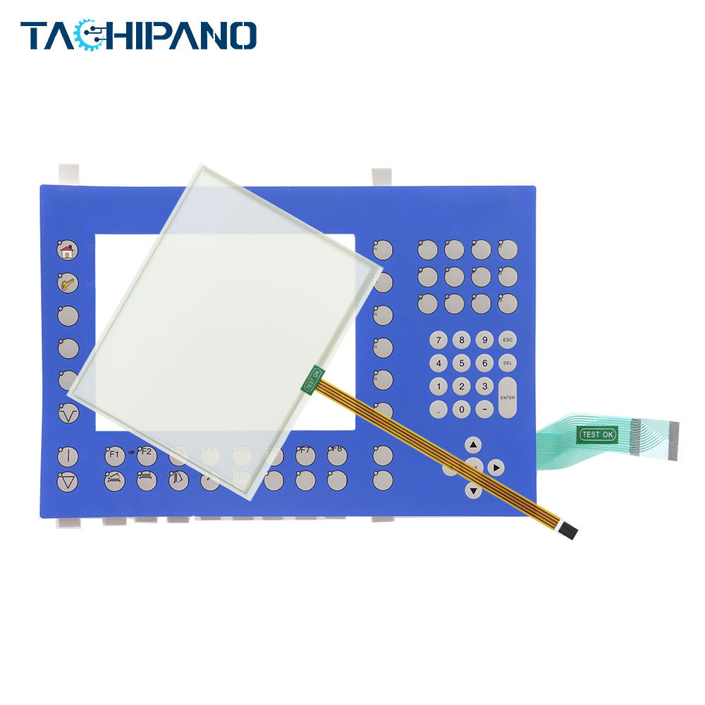 4PP280.1043-K02 for Touch Screen Panel Glass, Membrane keypad 4PP280-1043-K02