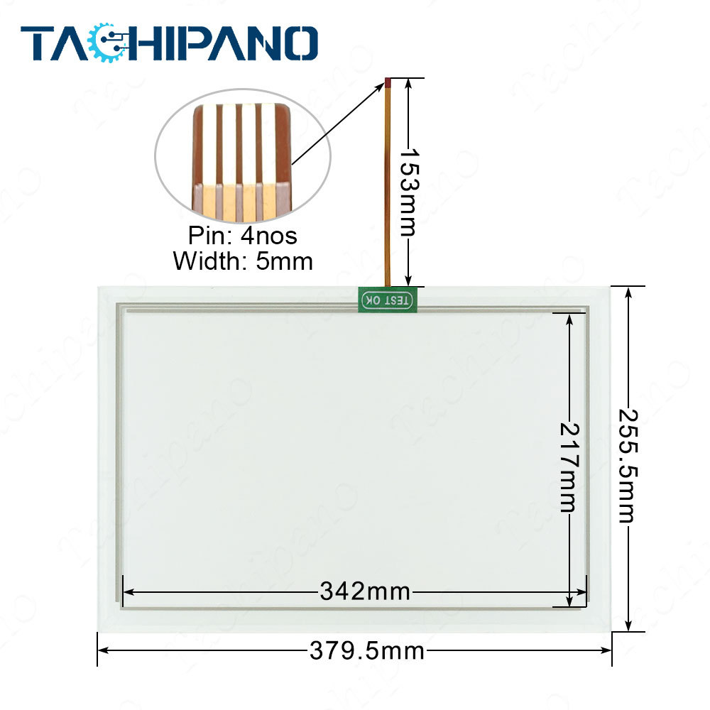 Beijer iX T15A for Touch Screen Panel Glass, Protective film