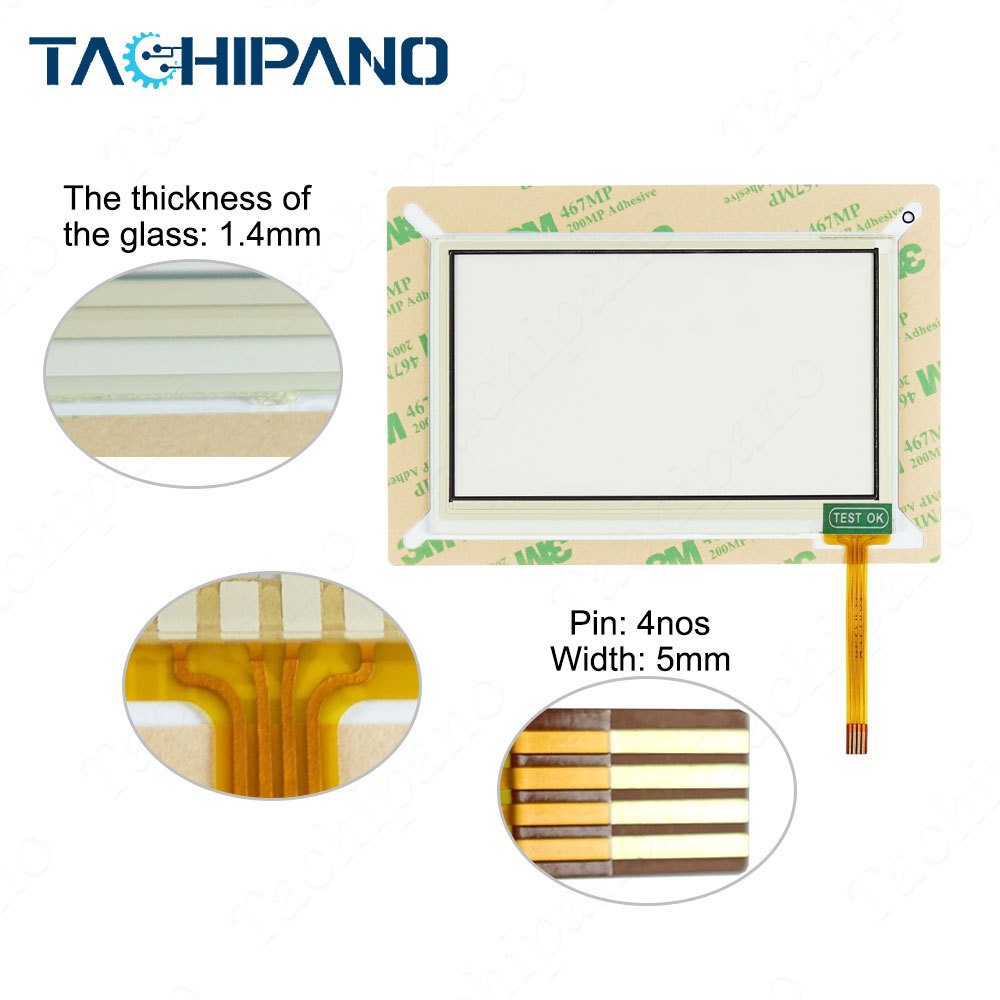 iX T4A-OEM for iX T4A for Touch Screen Panel Glass, Protective film