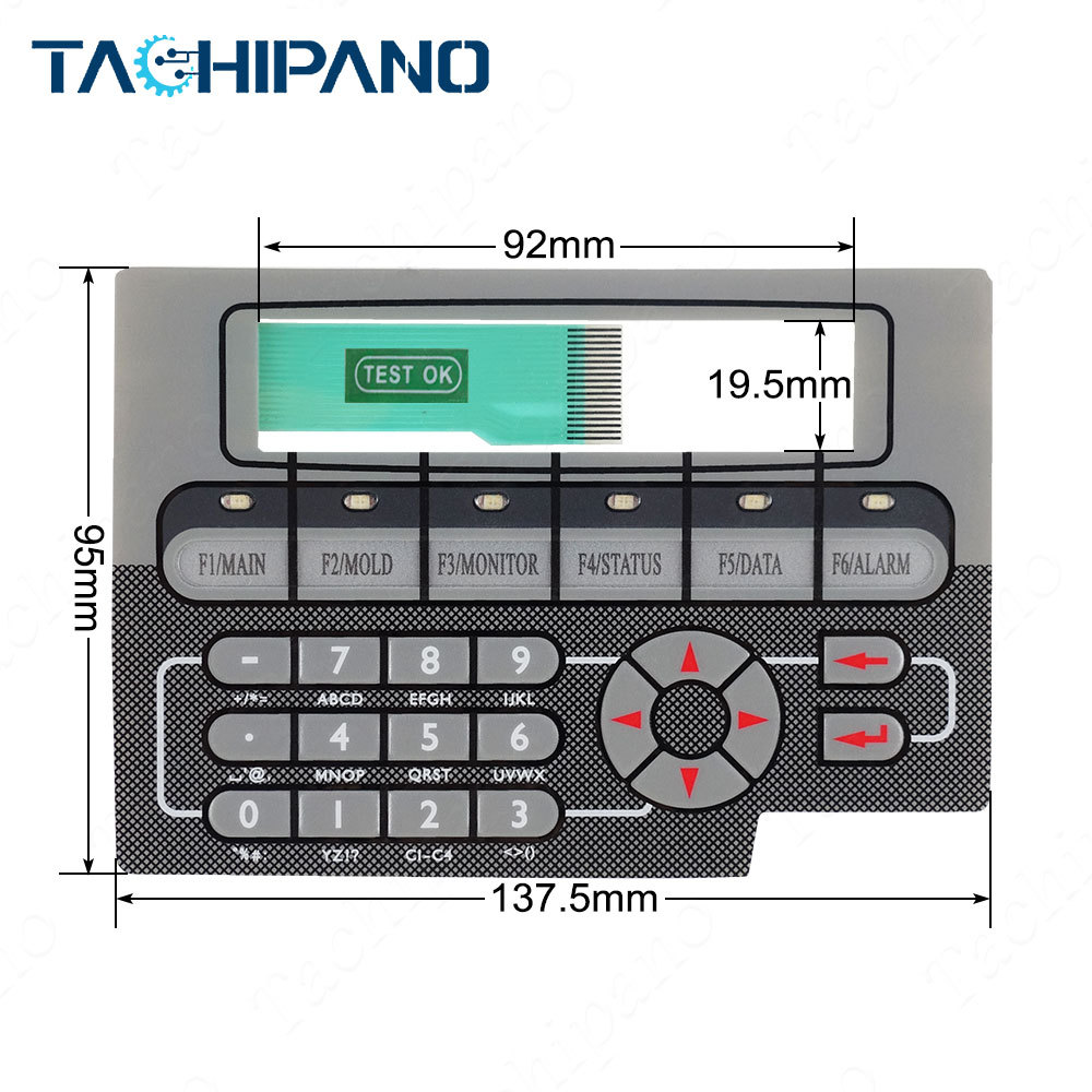 E1012 Type 06870 for Membrane Keypad keyboard