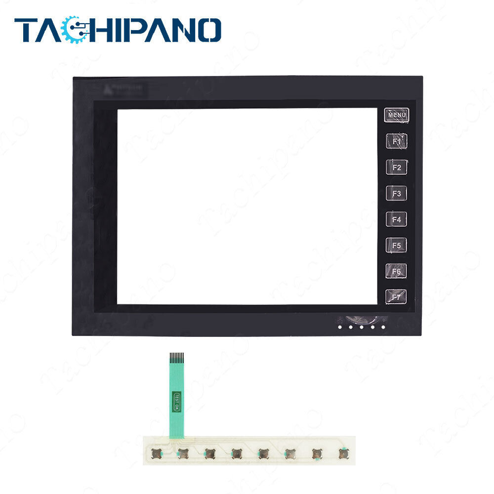 H-series HMI MODEL: H-T100t-N for Touch Screen Panel Glass, Protective film, Button Insert Strip