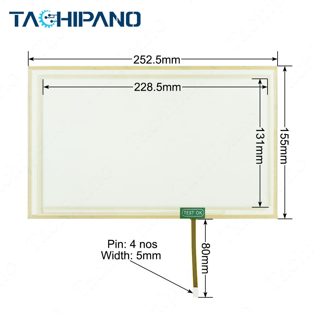 DOP11C-71 Part No: 19500726 for Touch Screen Panel Glass, Protective film