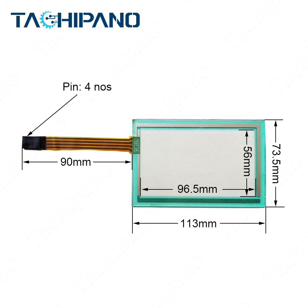 VT155W00000 VT155W for Touch Screen Panel Glass, Protective film