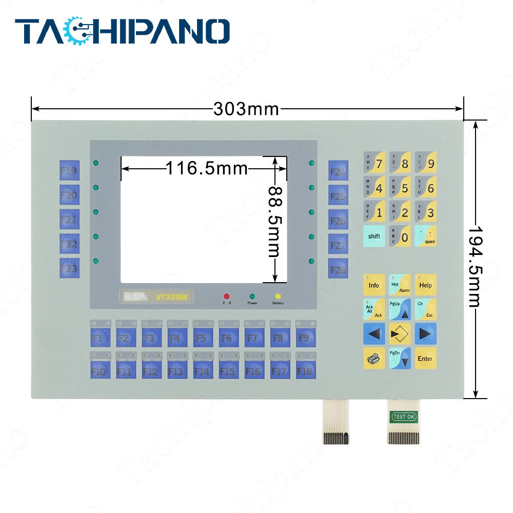VT150W VT150W0000 VT150W00000 for Membrane Keypad keyboard