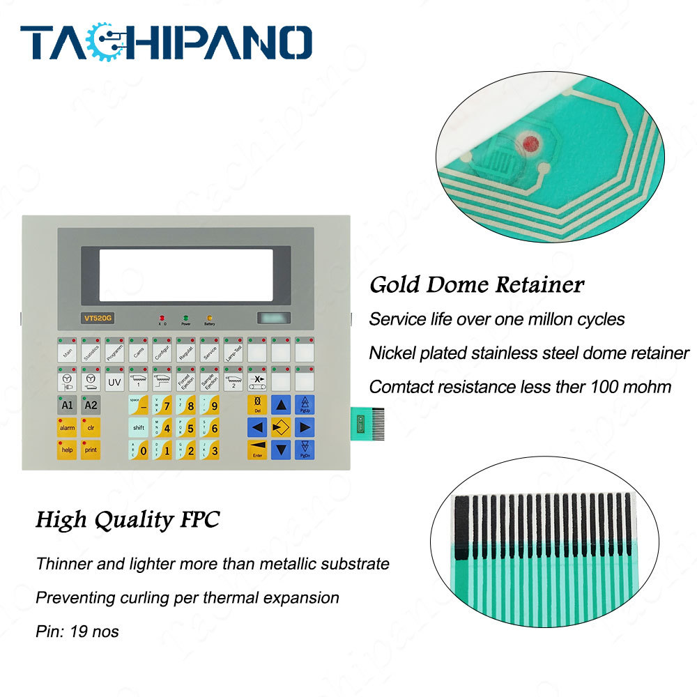VT520T VT520T000 for Membrane Keypad keyboard