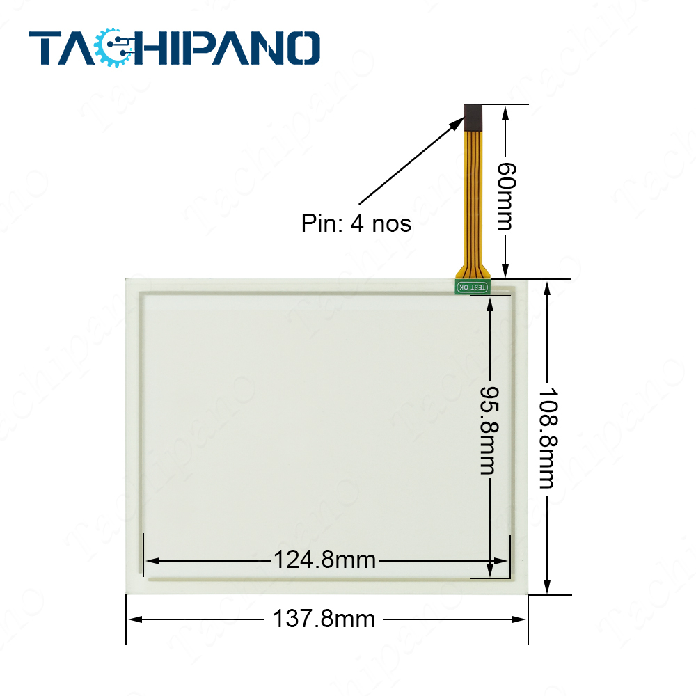 EZ-S8C-F EZ-T8C-F for Touch Screen Panel Glass