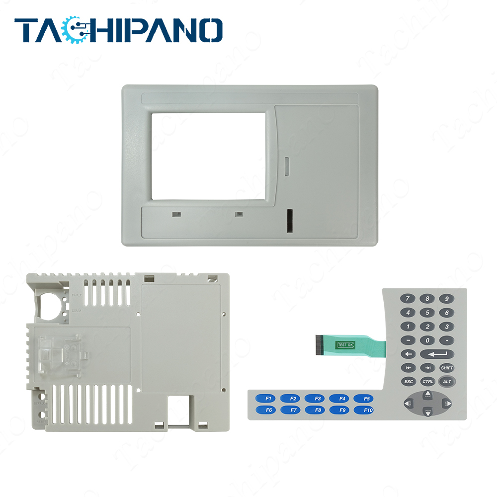 2711P-B6C5A8 2711P-B6C20A8 Plastic Case, Touch Screen, Membrane Keypad for PanelView Plus 600