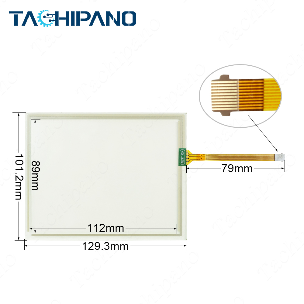 2711P-T6C5A9 2711P-T6C5D9 Plastic Case, Touch Screen, Gasket Glass for PanelView Plus 600