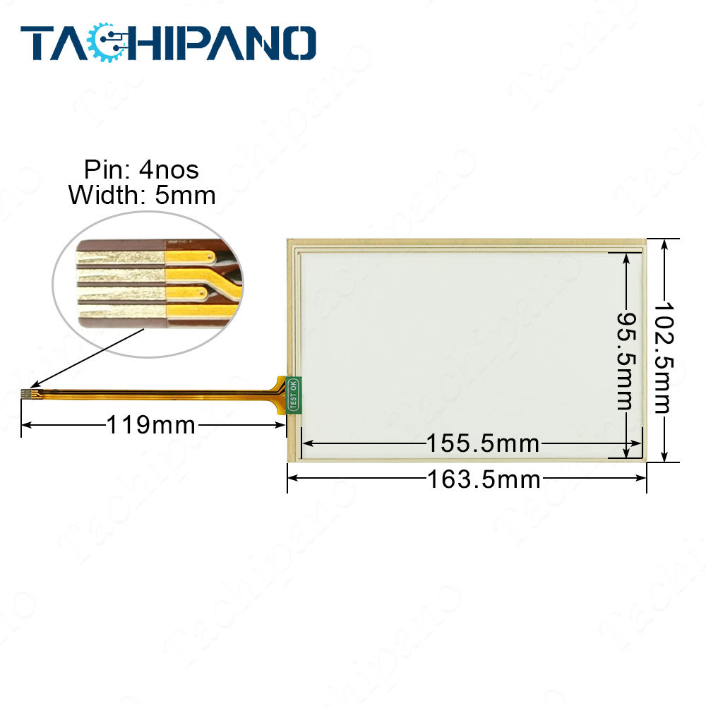 XV-102-D0-70TWR-10 for Touch Screen Panel Glass, Protective film