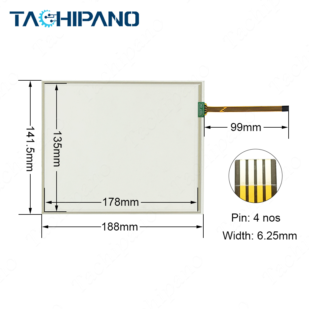 E6400405 for Touch screen panel glass