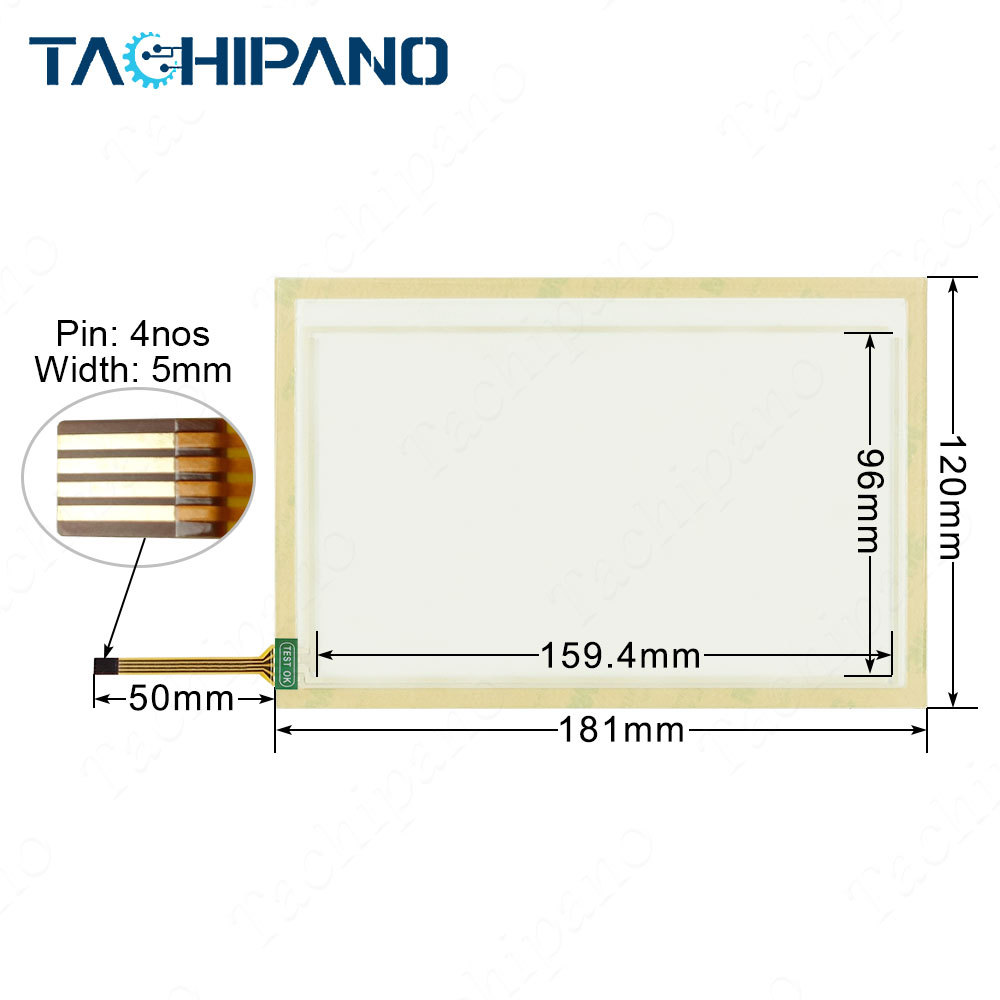 TT10340A30 for Touch screen panel glass