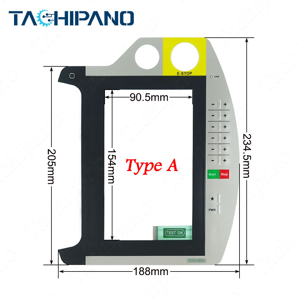 91-98822-00G 1071.0057G for Touch screen panel glass