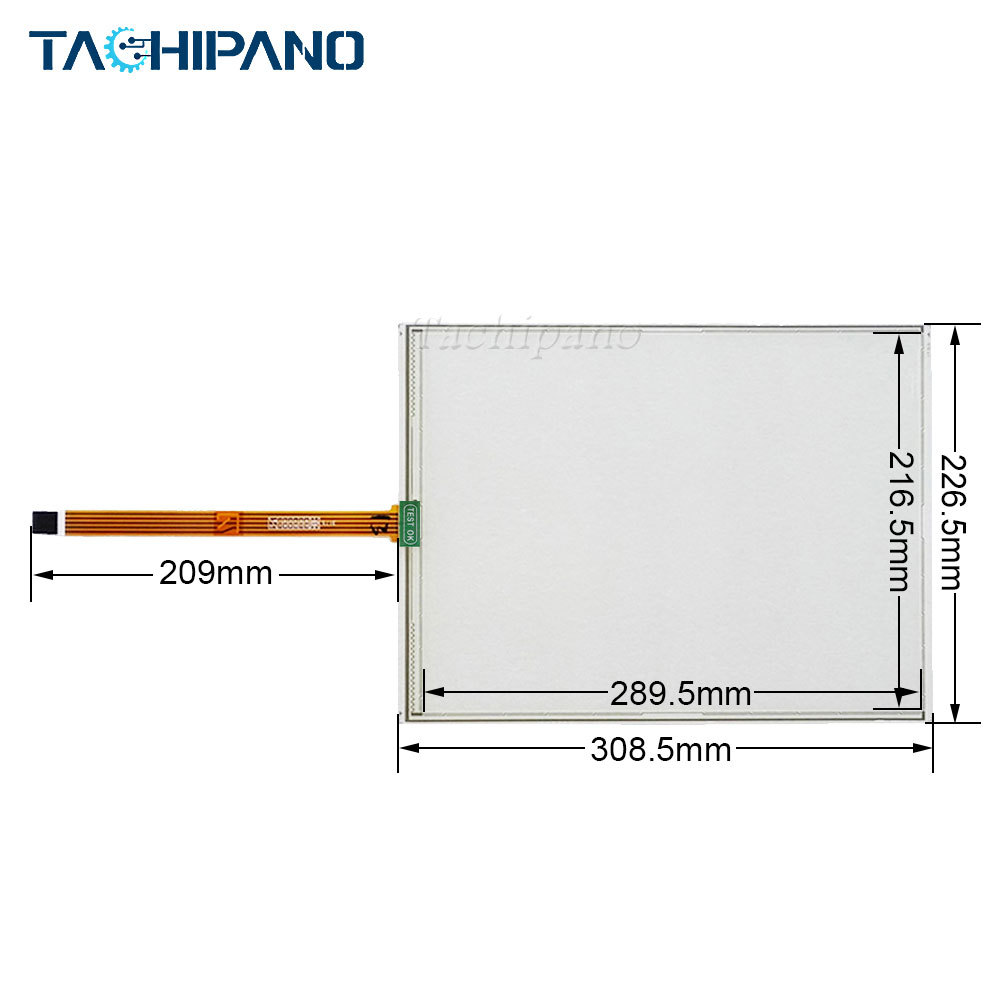 T084S-5RA002N-0A18R0-150FH for Touch screen panel glass