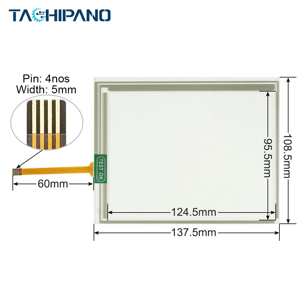 AMT98887 AMT 98887 A7120284 for Touch Screen Panel Glass