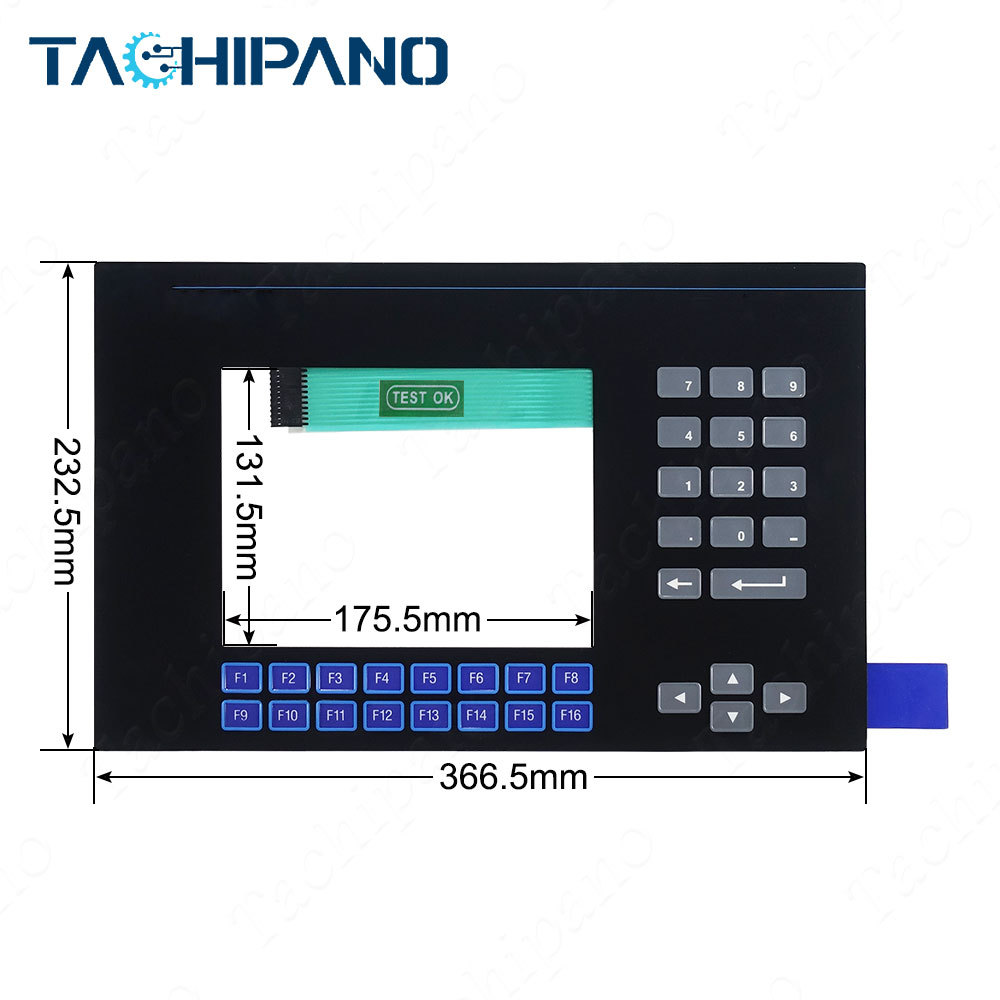 2711-K9C3 2711-K9C3X 2711-K9C5 Membrane Keypad, Plastic Case Cover for PanelView Standard 900 Color