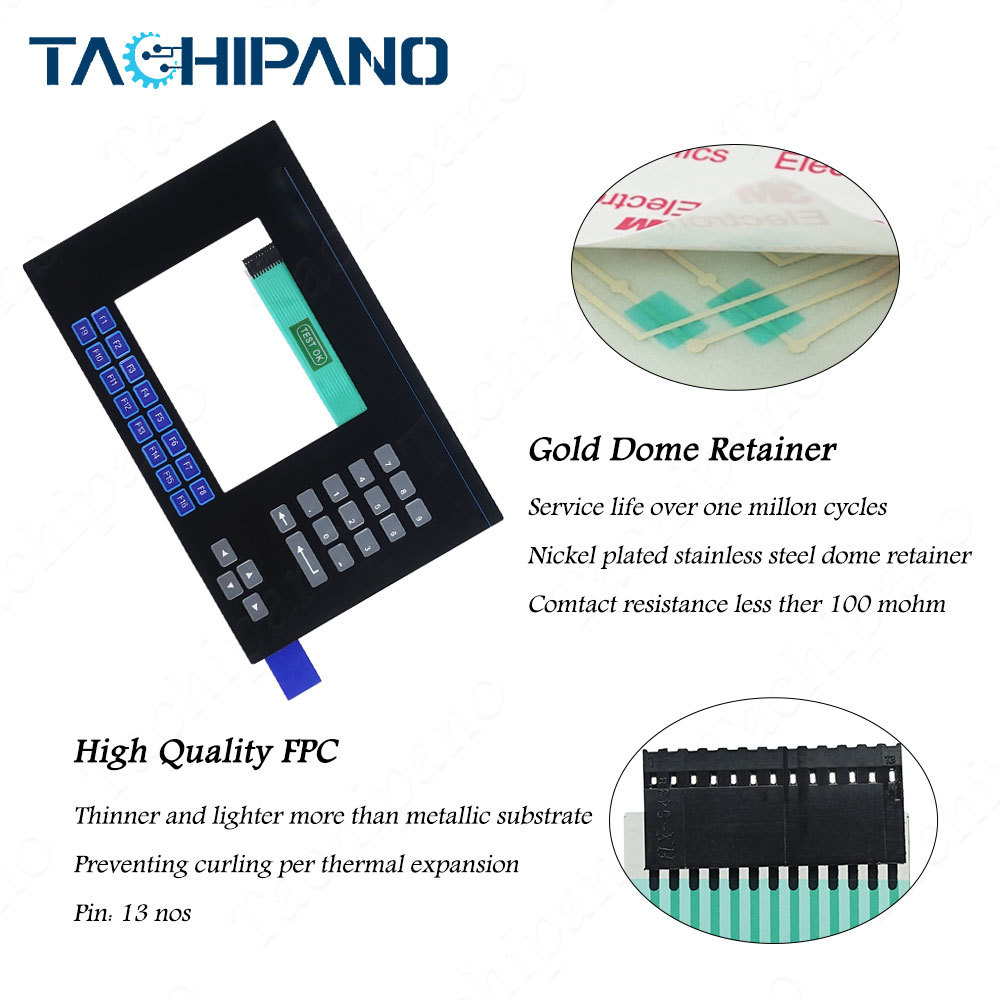 2711-K9C15 2711-K9C16 Membrane Keypad, Plastic Case Cover for PanelView Standard 900 Color