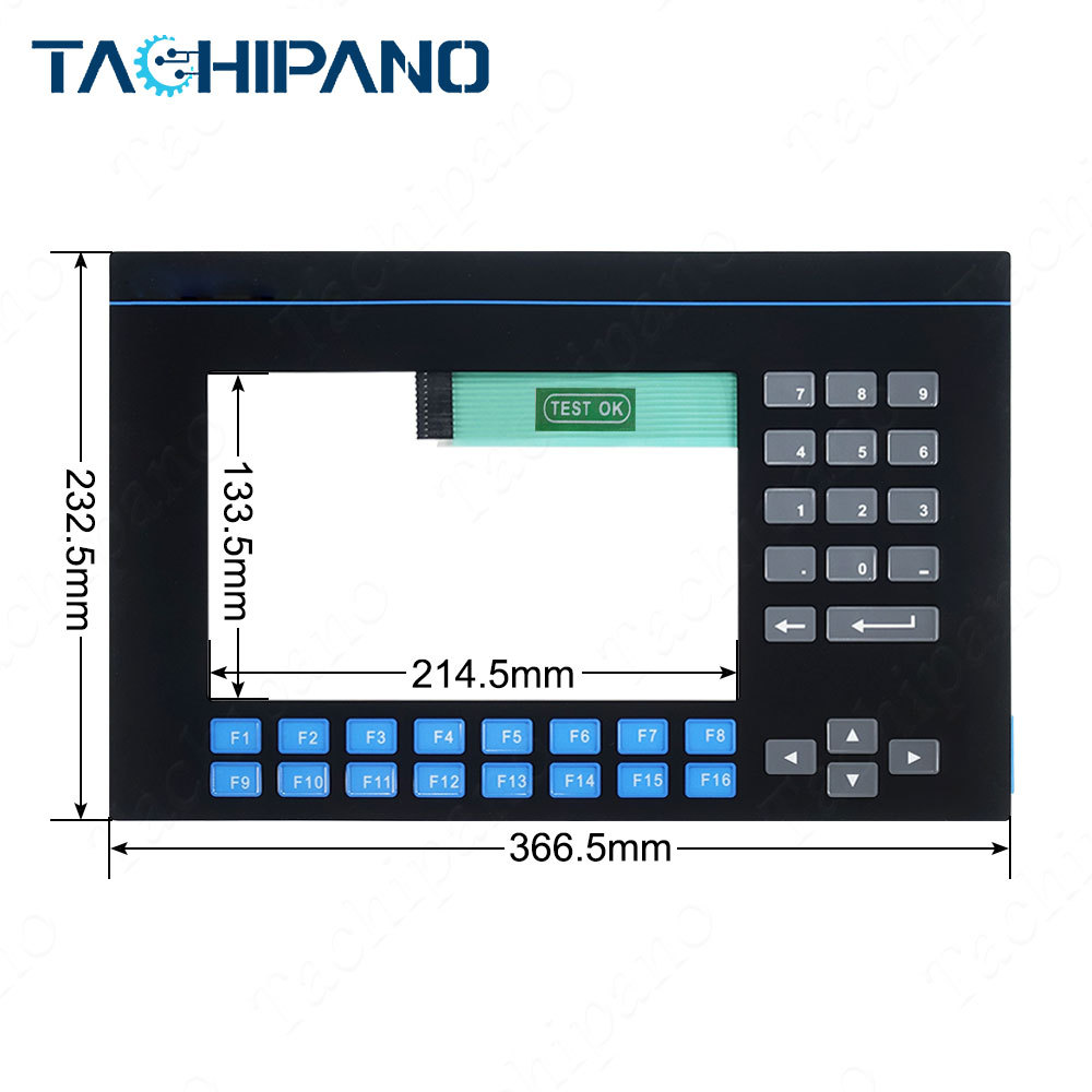 2711-K9A2E 2711-K9A2F 2711-K9A2X Membrane Keypad, Plastic Case Cover for PanelView Standard 900 Monochrome