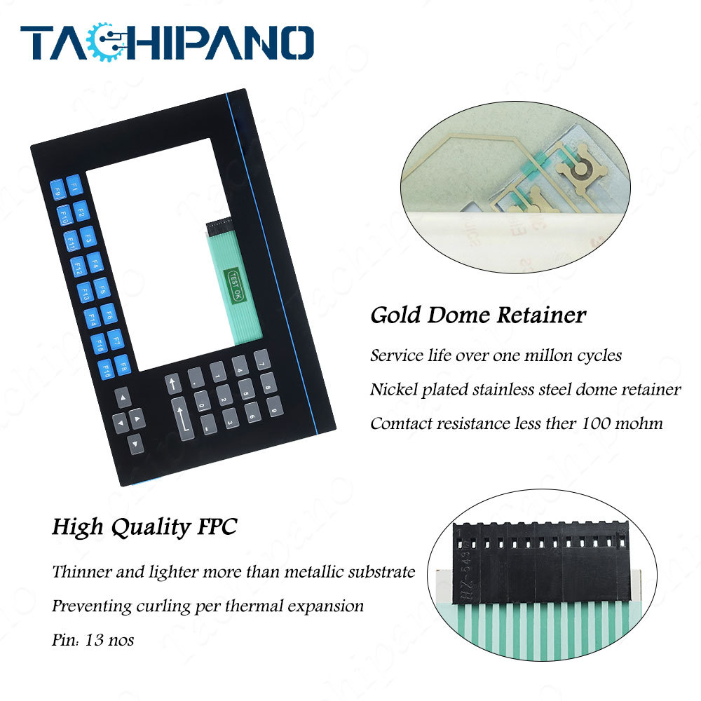 2711-K9A5X 2711-K9A5L1 Membrane Keypad, Plastic Case Cover for PanelView Standard 900 Monochrome