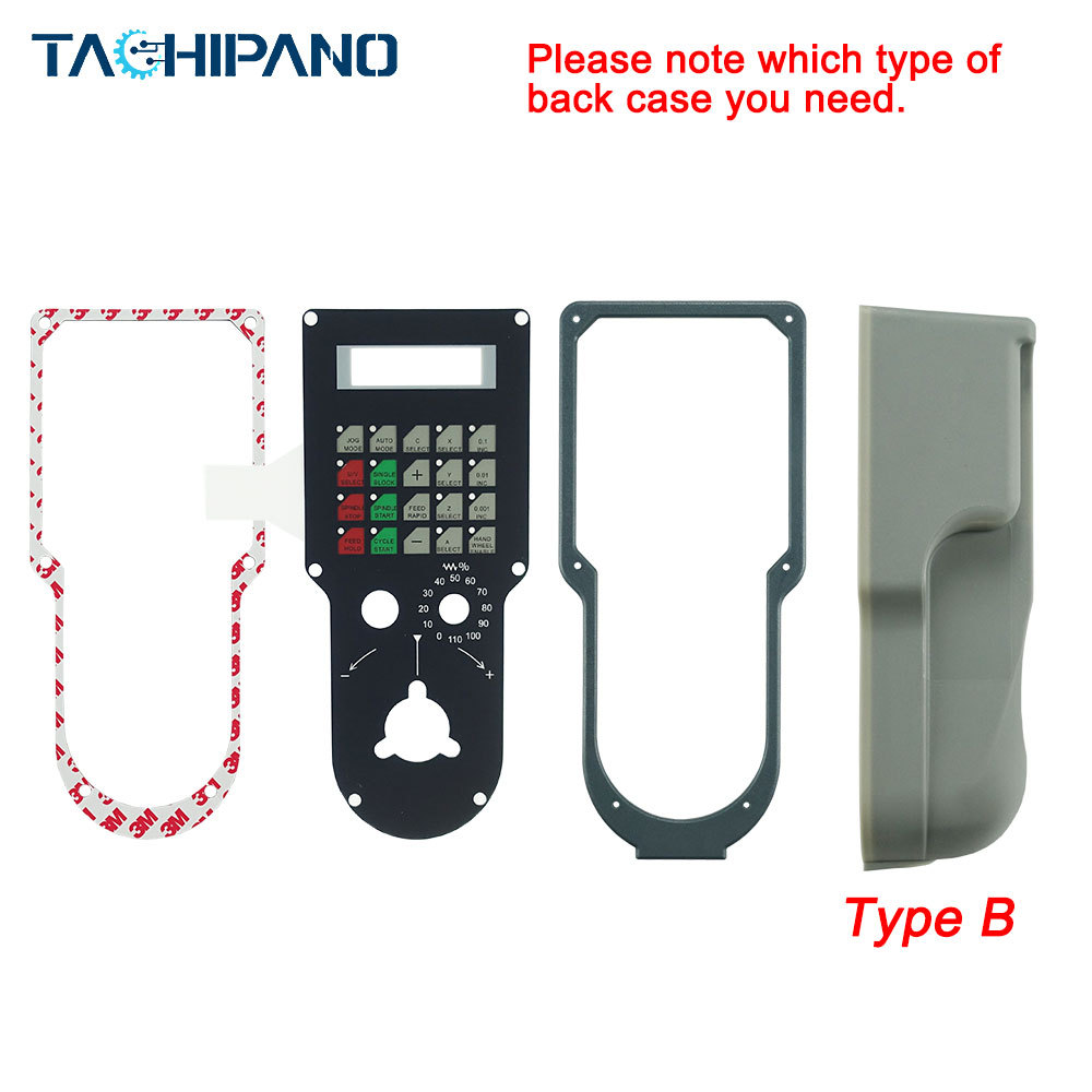 6FX2007-1AC04 Membrane Keypad, Plastic Case, Gasket, Enable switch, E-stop button for 6FX2007-1AC04