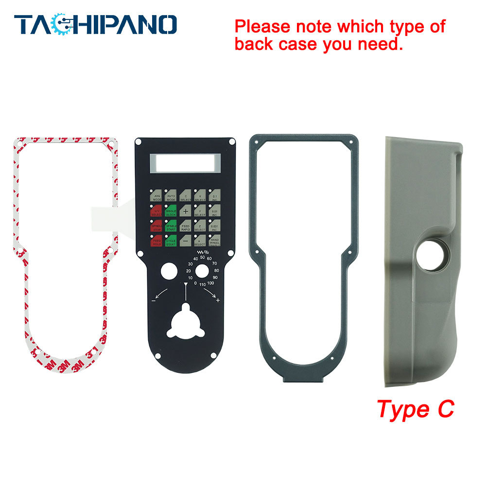 6FX2007-1AC13 Membrane Keypad, Plastic Case, Gasket, Enable switch, E-stop button for 6FX2007-1AC13
