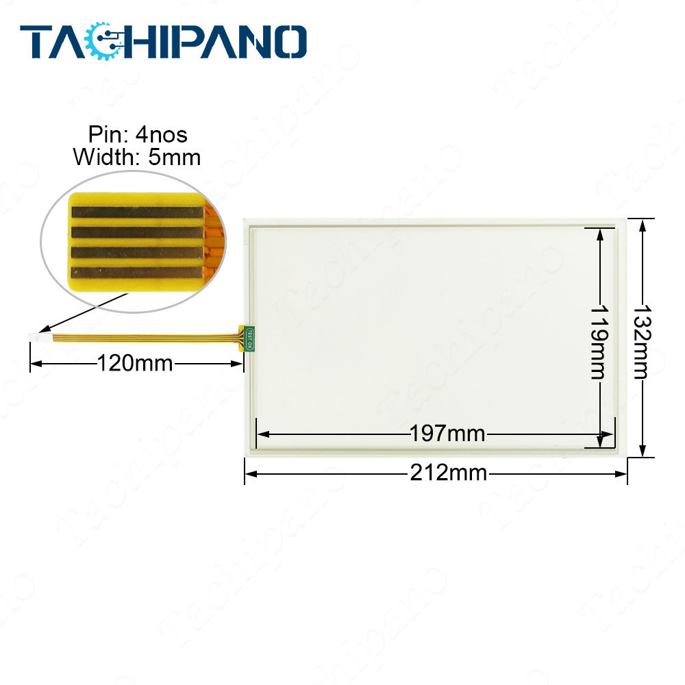 AMT10743 AMT 10743 AMT-10743 for Touch Screen Panel Glass