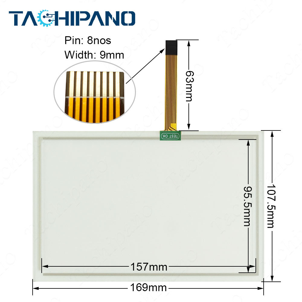 91-02839-00A 91-02839-00B for Touch Screen Panel Glass