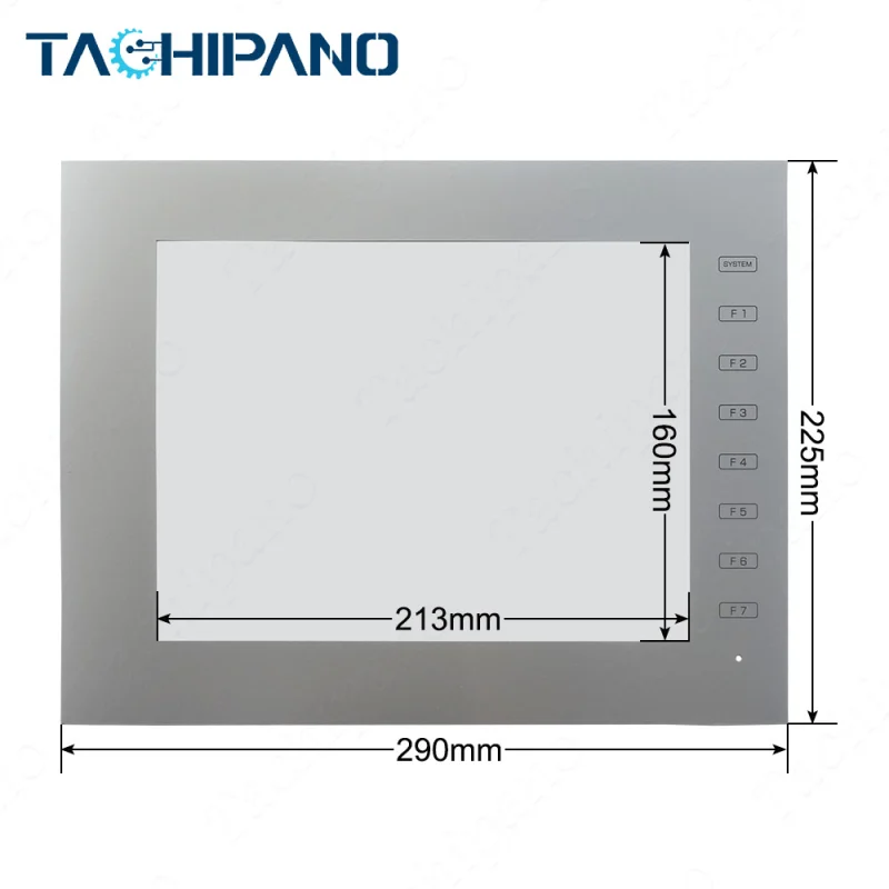 MONITOUCH V9100IC V9100ICD V9100IS V9100ISD For Touch screen panel glass with Protective film overlay