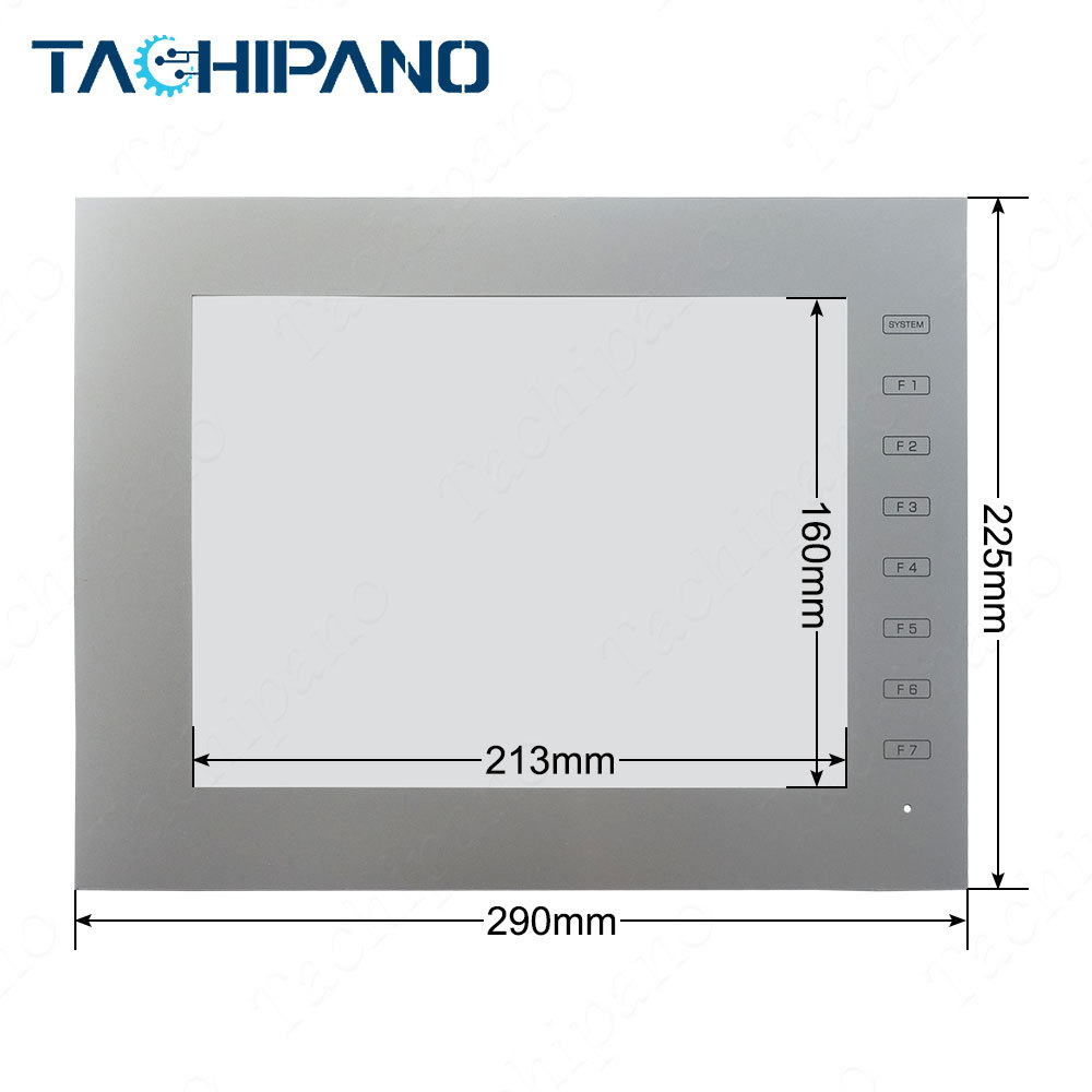 MONITOUCH V9100IC V9100ICD V9100IS V9100ISD For Touch screen panel glass with Protective film overlay