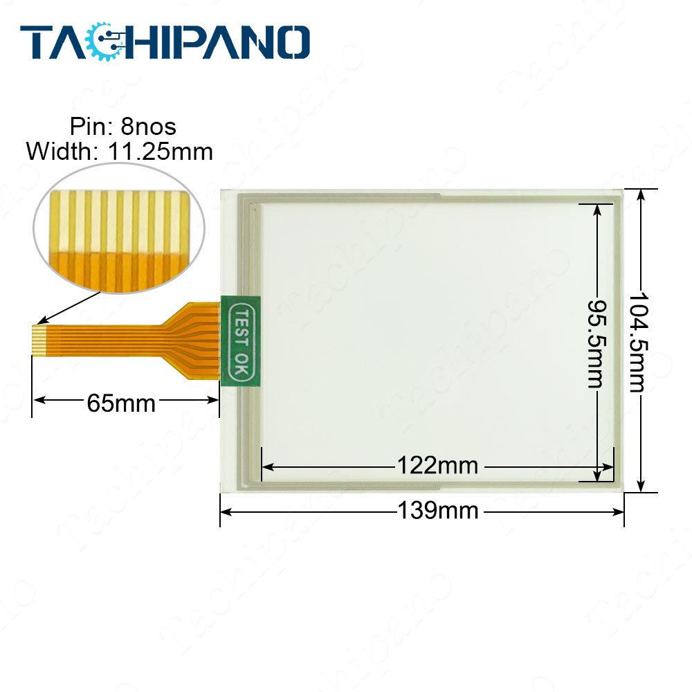 AMT28565 AMT 28565 AMT-28565 for Touch Screen Panel Glass