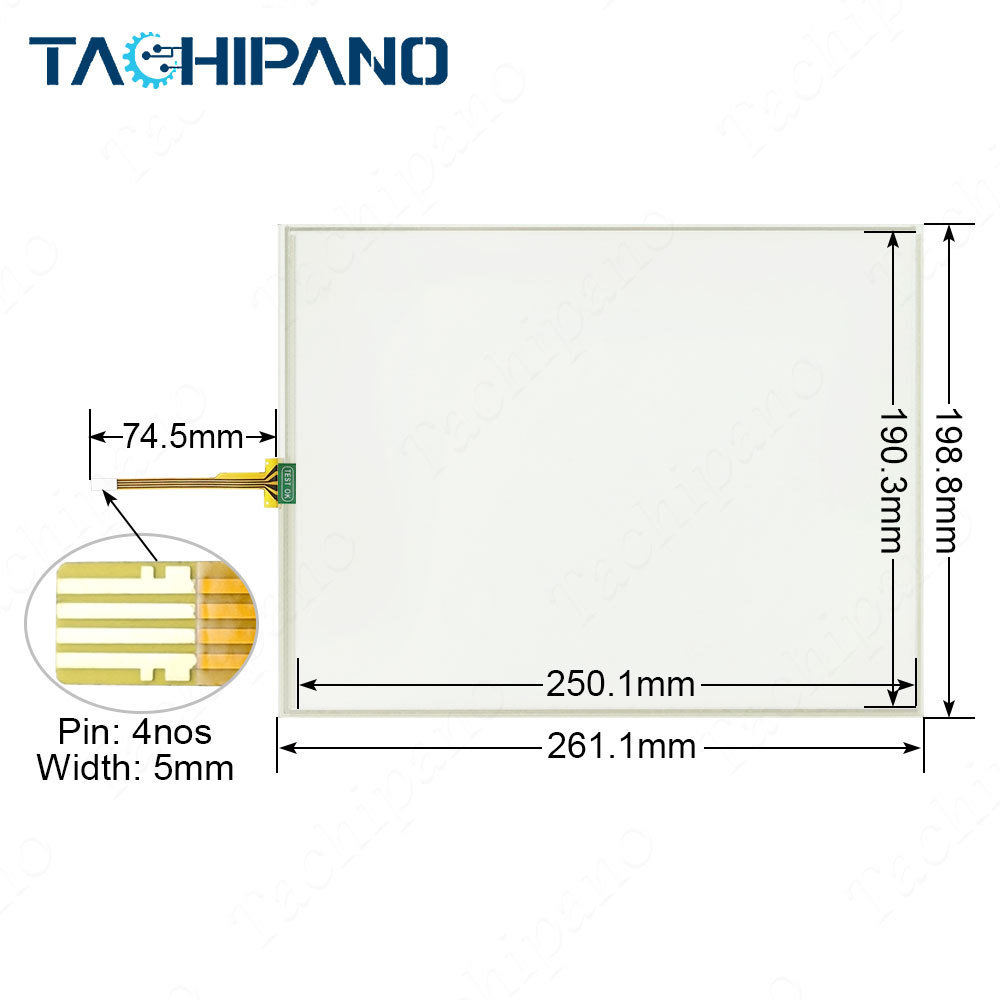 KOYO NX-G21 NX-G21-B NX-G21-B-DM12WK2 for Touch Screen Panel Glass