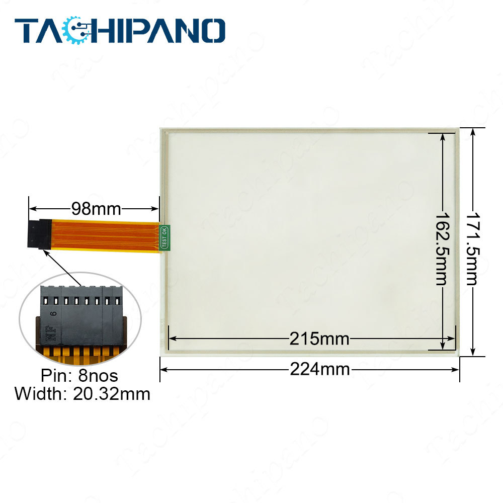 Microtouch/3M RES-10.4-PL4 for Touch Screen Panel Glass