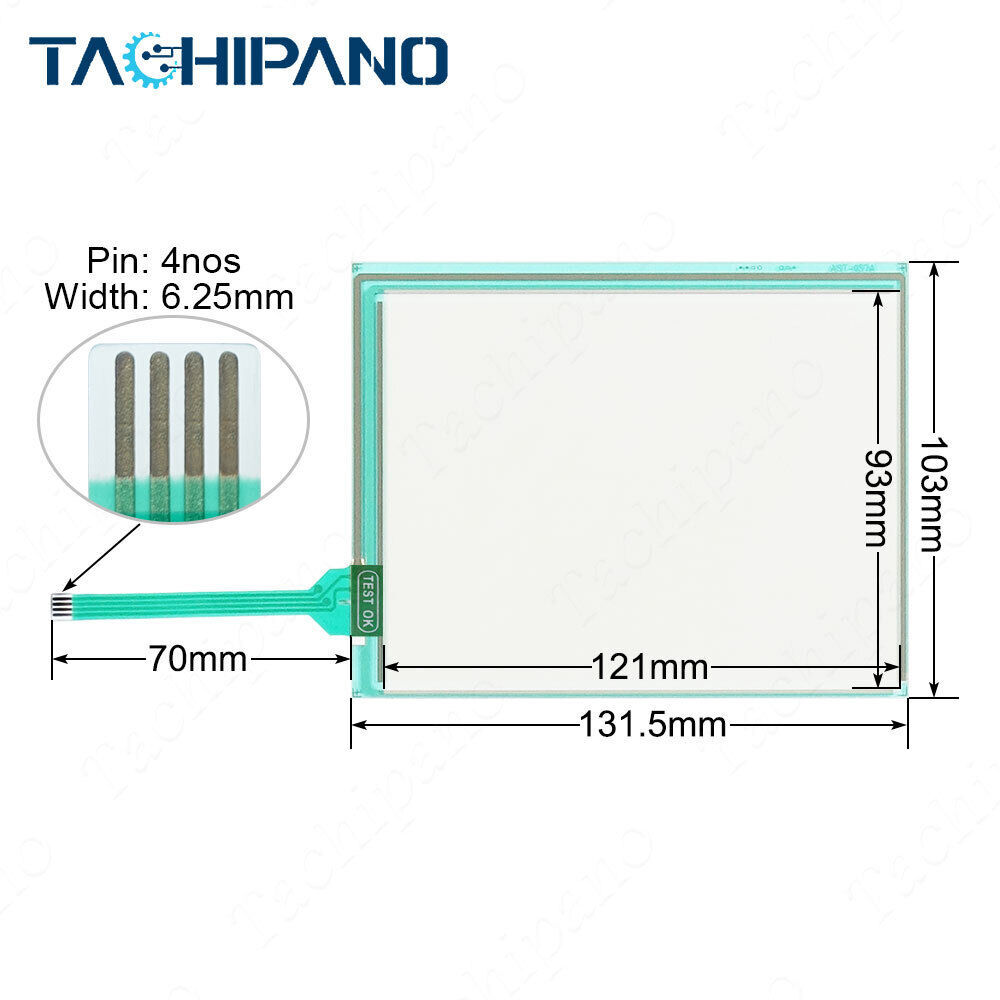 AST047 AST-047 AST-047A AST-047070A for Touch Screen Panel Glass