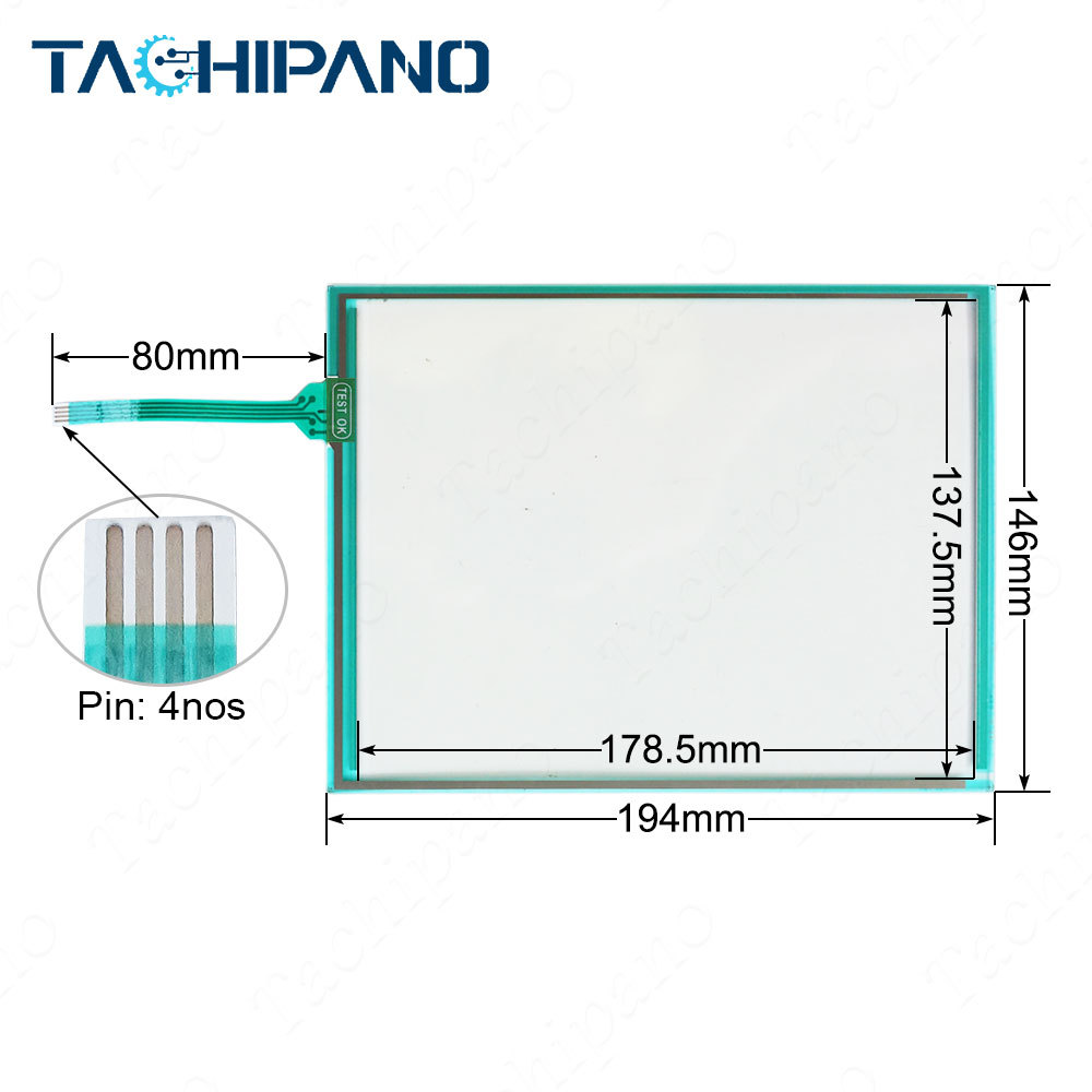 AST-075 AST-075A AST-075A070A for Original Touch Screen Panel Glass