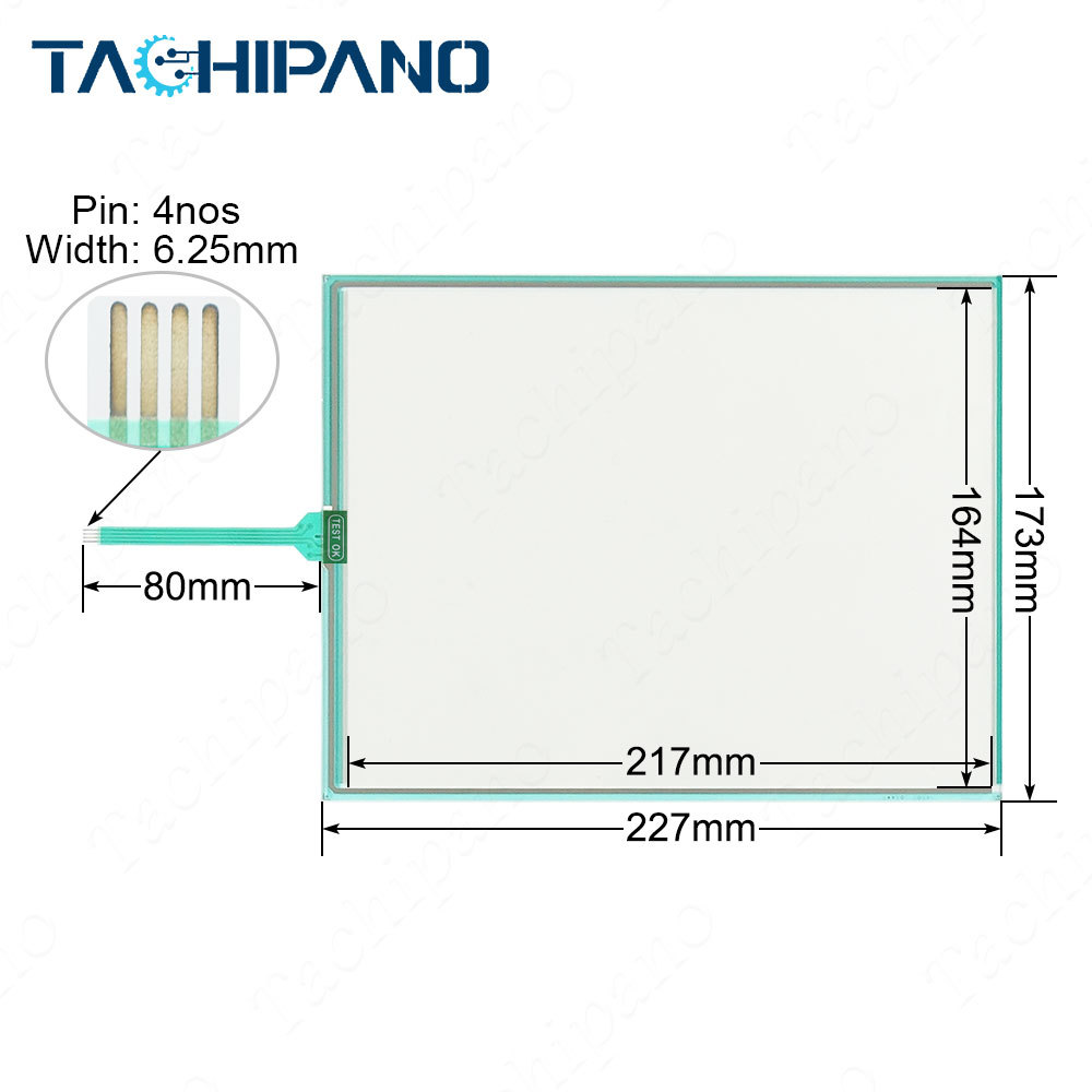 AST084 AST-084 AST-084A AST-084A080A for Replacement Touch Screen Panel Glass