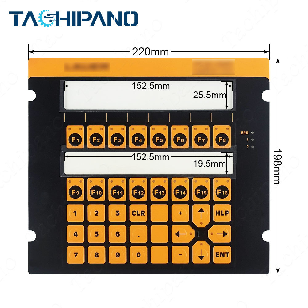 LAUER PCS-9000 PCS9000 PCS 9000 For Membrane keyboard keypad + Protective film