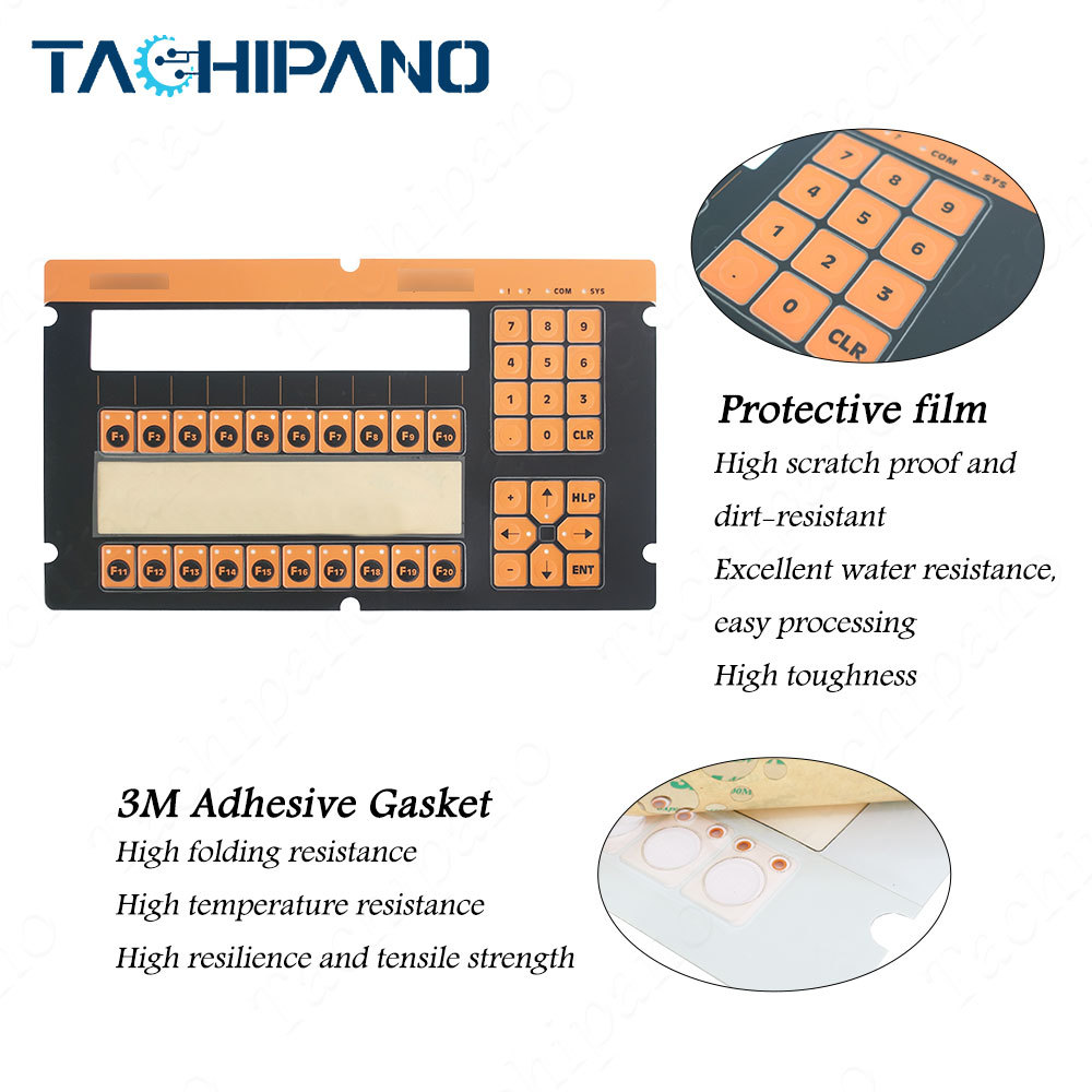 PCS090 PCS-090 PCS 090 Plus Protective film For LAUER OPERATOR INTERFACE Front overlay