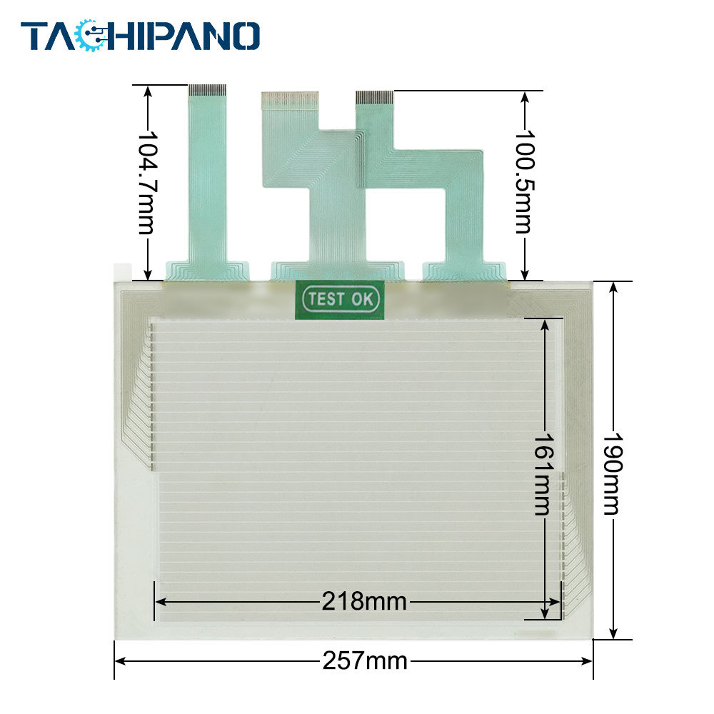 VT2-5T VT2-5TB for Touch Screen Panel Glass