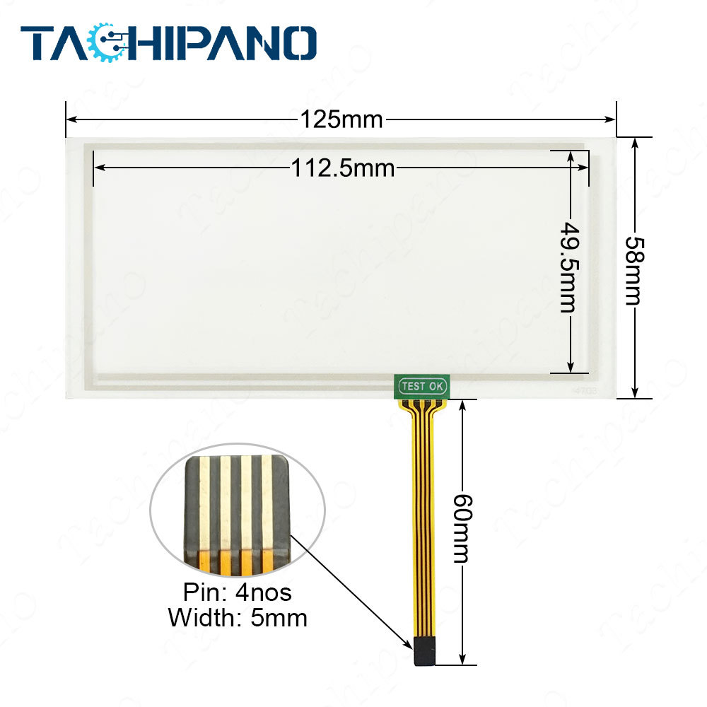 VT3-V8 VT3V8 for Touch Screen Panel Glass, Protective Film Overlay