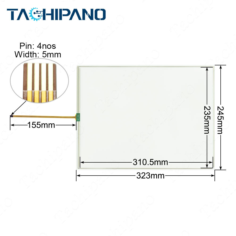 VT3-W4T VT3-W4TA for Touch Screen Panel Glass, Protective Film Overlay