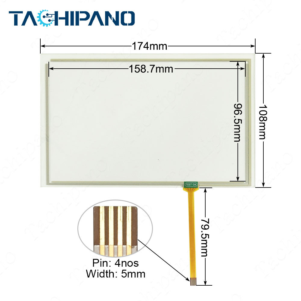 VT3-X15 VT3-X15D for Touch Screen Panel Glass, Protective Film Overlay