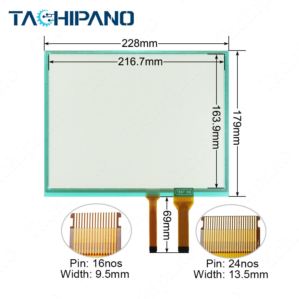 VT3-Q5M VT3-Q5MW for Touch Screen Panel Glass, Protective Film Overlay