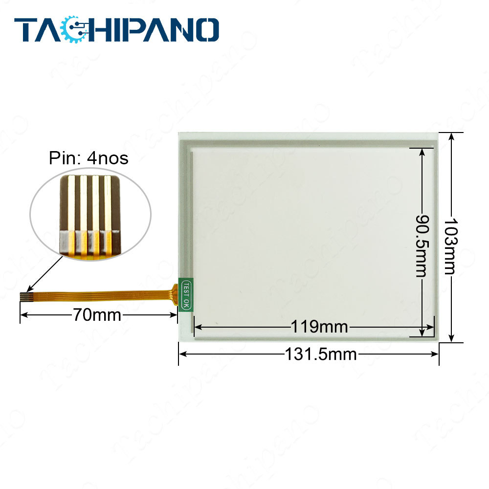 GT1265-VNBA GT1265-VNBD for Touch Screen Panel Glass, Protective Film Overlay
