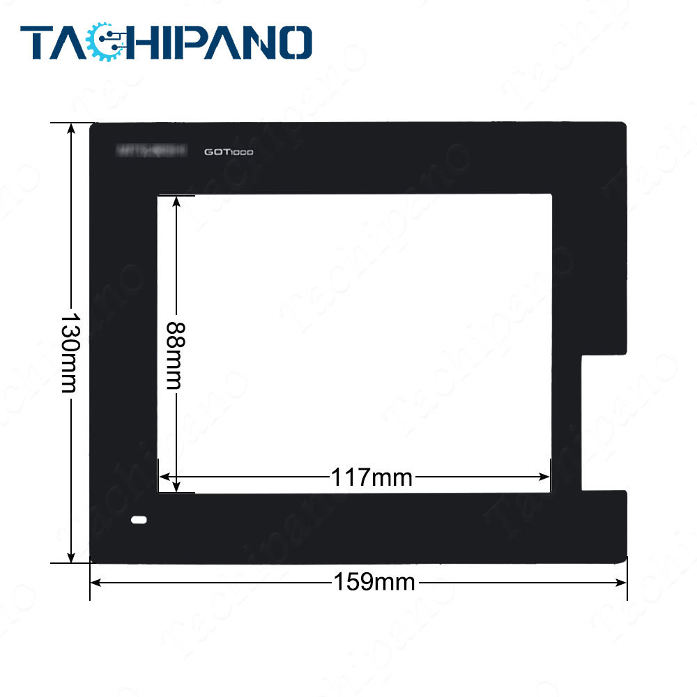 GT1455-QTBD GT1455-QTBDE for Touch Screen Panel Glass, Protective Film Overlay