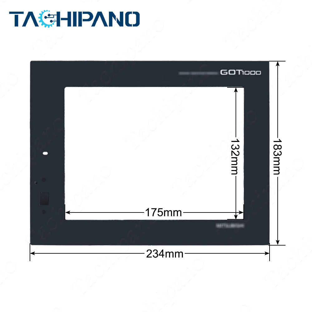 GT1455-QTBD GT1455-QTBDE for Touch Screen Panel Glass, Protective Film Overlay