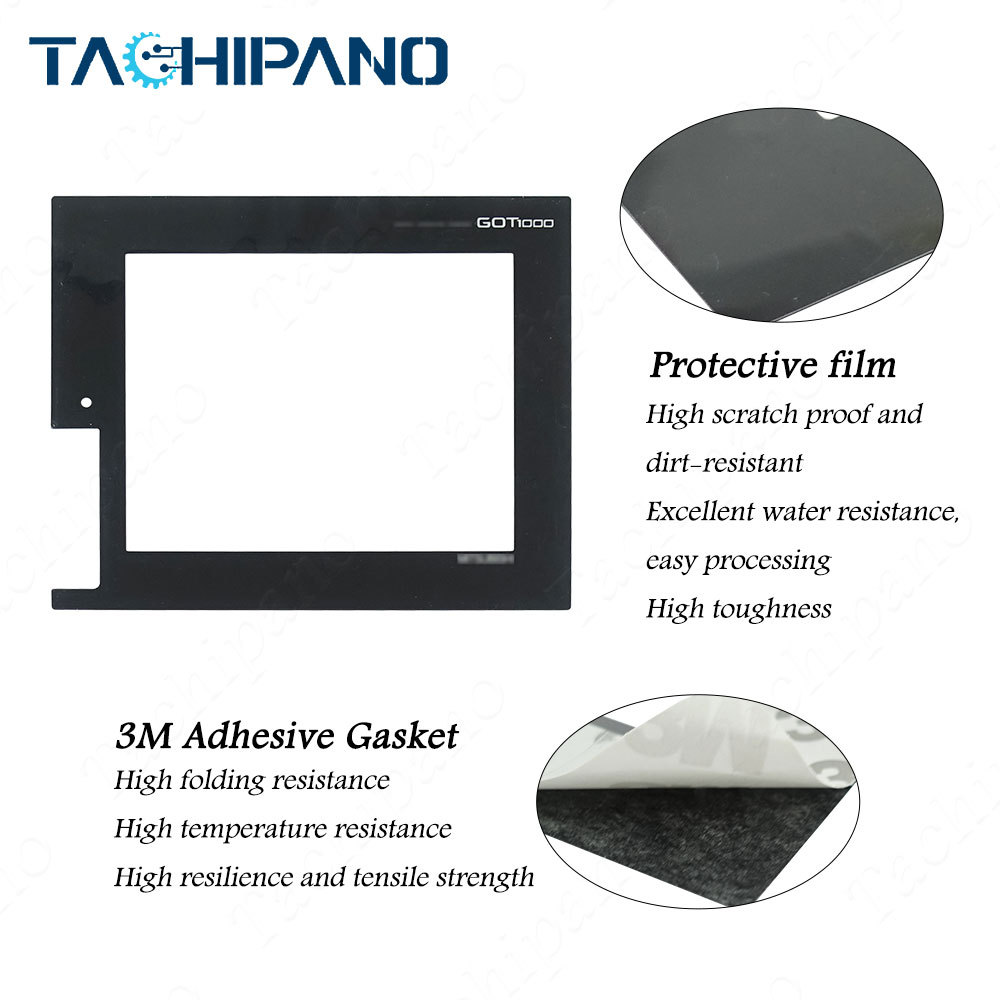GT1665-STBA GT1665-STBD GT1665-VTBA GT1665-VTBD for Touch Screen Panel Glass, Protective Film Overlay