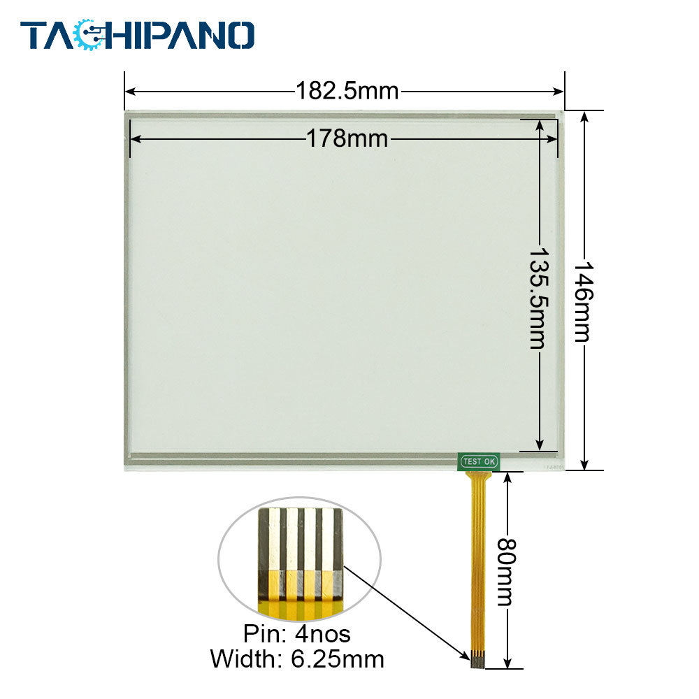 GT1585-VNBA GT1585-VNBA-C for Touch Screen Panel Glass, Protective Film Overlay